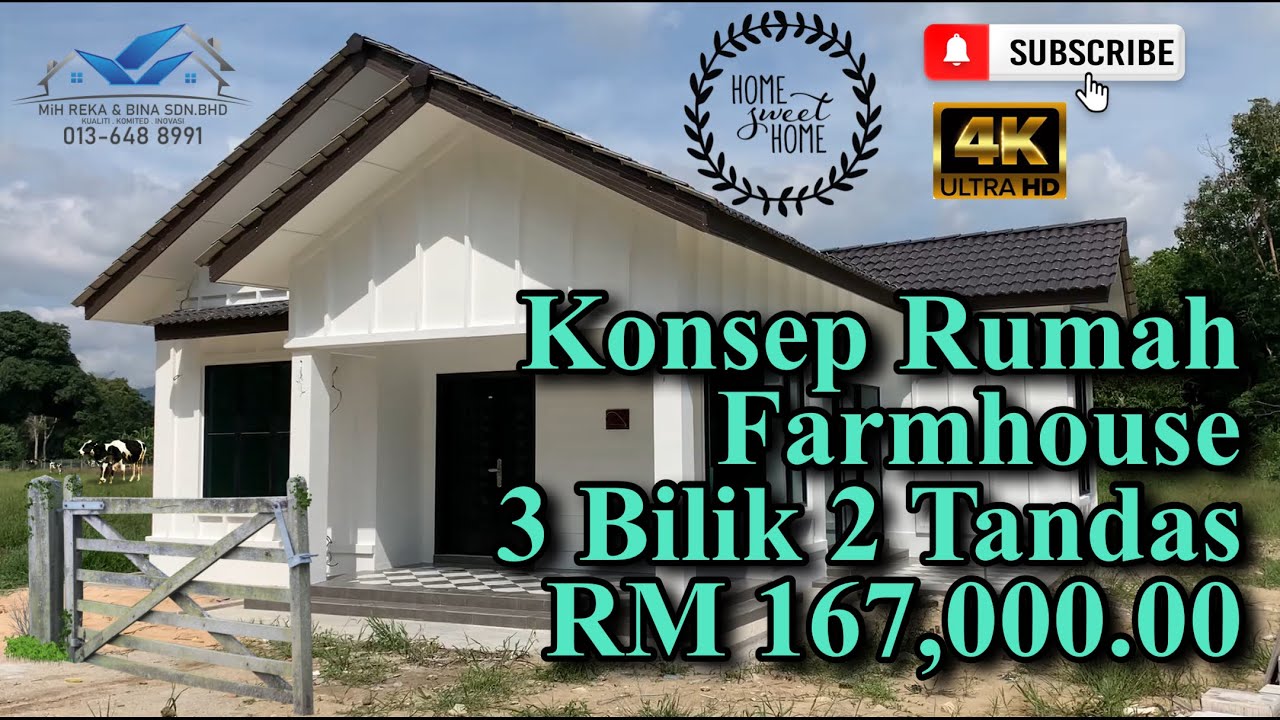 Rumah 3 Bilik 2 Tandas Reka Bentuk 2021 Mih Reka And Bina Sdn Bhd