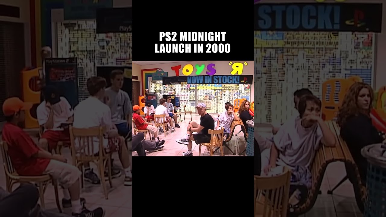 PS2 Midnight Launch In 2000 Ps2 Playstation 2000s Nostalgia Shorts