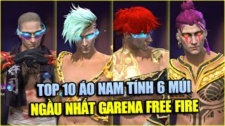 TOP 10 Áo Nam Tính 6 Múi Ngầu Nhất Hình Xăm Chất Nhất Garena Free Fire | Rikaki Gaming | Free Fire