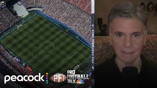 Weather Explaining Gillette Stadium's post-World Cup turf fiasco | Pro Football Talk | NFL on NBC Camera Feed
