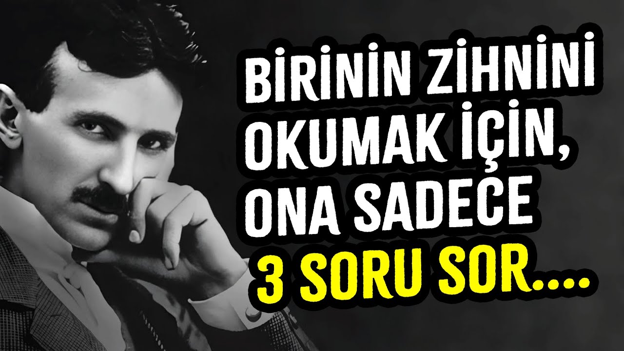 Mucitlerin Babası Nikola Tesla'dan Ufkunuzu Açacak İnanılmaz Tavsiyeler