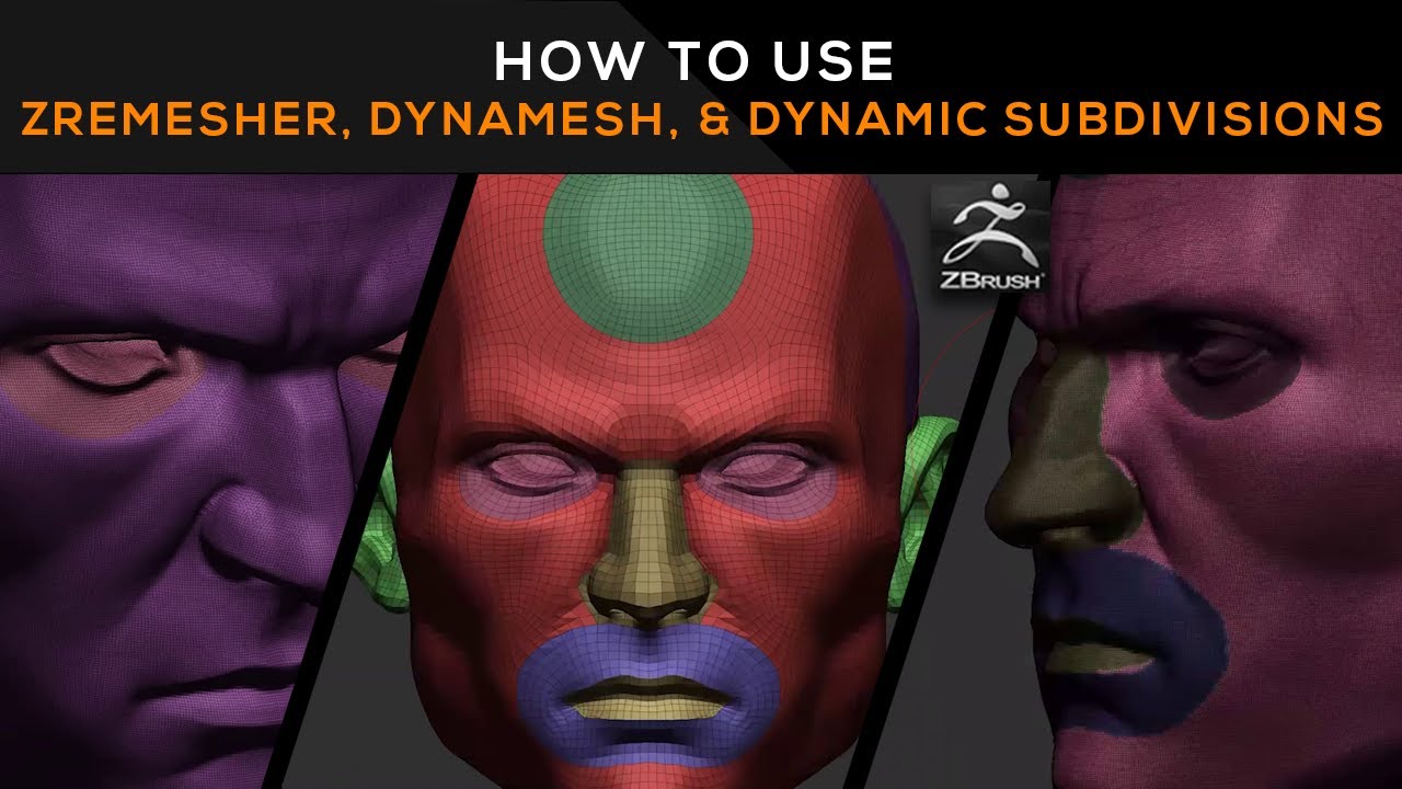 how to use dynamesh in zbrush