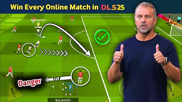 How To Win Every Online Matches in Dream League Soccer 2025 | Secret Tricks | DLS 25 Online Tips