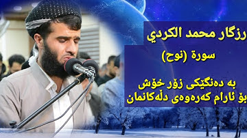 رزگار محمد الکردی || سورة نوح بە ژێرنووسی کوردی بە دەنگێکی زۆر خۆش
