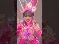 光るうさぎさん🐰 #エレクトリカルアイドル #ふぇありーているず #リアルサイリウムチェンジ #光る衣装 #バズリウムチェンジ