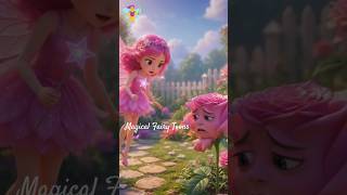 गुलाबी परी और जादुई फूल 🌸🧚♀️ | Magical Fairy Story for Kids | Hindi Short Story#shorts #cartoon