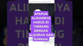 Apapun Alirannya Harus Di Timbang Dengan Alquran Dan Sunnah Nasehat Ustadz Dr Firanda Andirja Ma