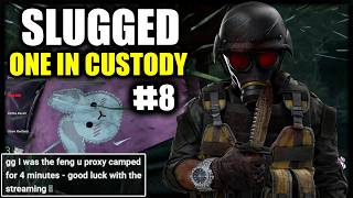 Sarcastically Salty Feng Min vs TOXIC Build DOWNED & SLUGGED #8 - Hunk (Legion) DBD Dead By Daylight