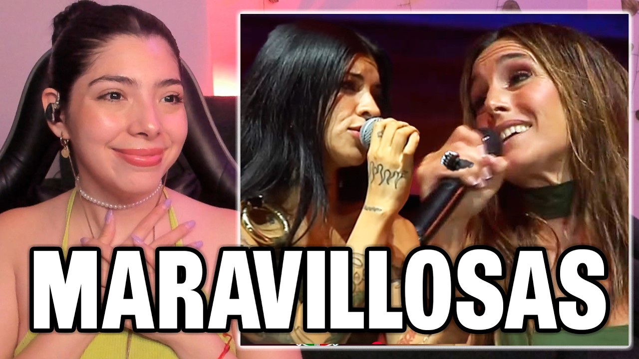 REACCIÓN A LA SOLE Y CAZZU EN COSQUÍN CANTAN  "COMO SERÁ"