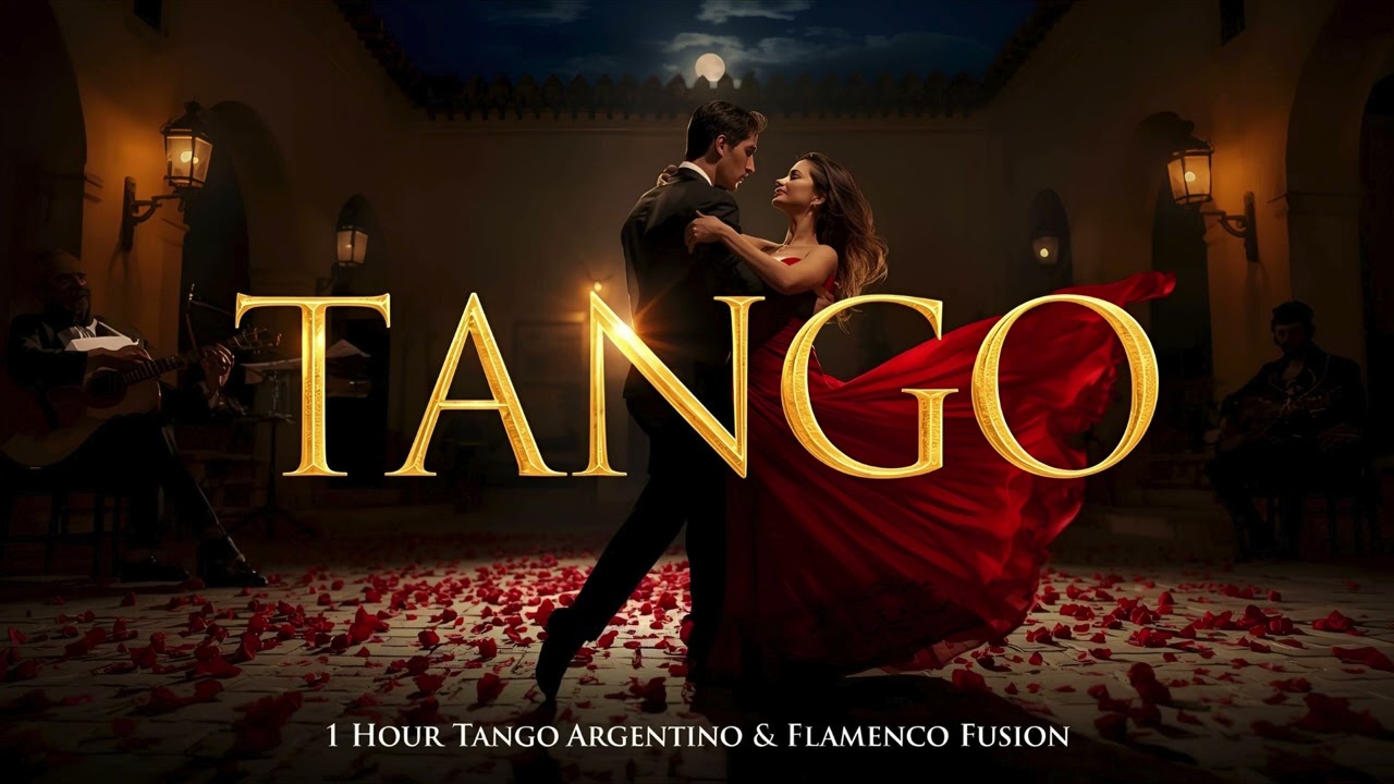  1 Hour Tango Argentino & Flamenco Fusion | Passionate Guitar & Bandoneon 🎶