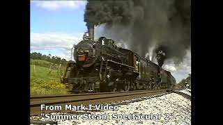 Ohio Central Tripleheader - Summer Steam Spectacular 2 DVD by Mark I Video