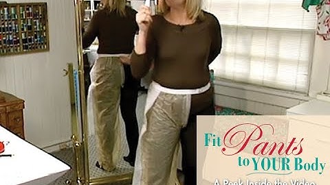 Fit Pants to YOUR Body featuring Pati Palmer - Pants for Real People Fitting Techniques