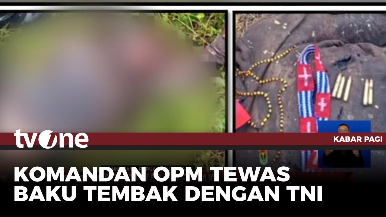 Salah Satu Komandan OPM Mayu Waliya Tewas Ditembak | tvOne