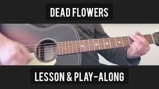 Dead Flowers: Beginner Guitar Lesson & Play-Along