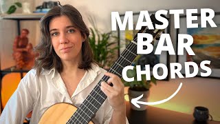 Bar Chords for Beginners  no more pain and noises!