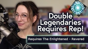 Rep Required for Double Legendaries and Elite Conduit Catch-up - Saturday WoW New