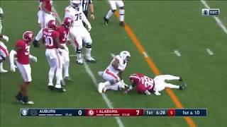 Auburn Football vs Alabama Highlights