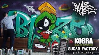 Marvin the Blazeian  GRAFFITI Looney tunes style