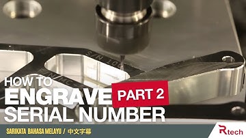 How to Engrave Serial Number on CNC EASY! (Part 2)