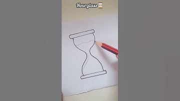 Hourglass drawing #shorts