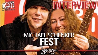 MICHAEL SCHENKER Fest - interview Linea Rock 2018 by Barbara Caserta