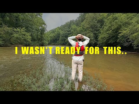 Fishing for Tennessee Musky in MUDDY Water