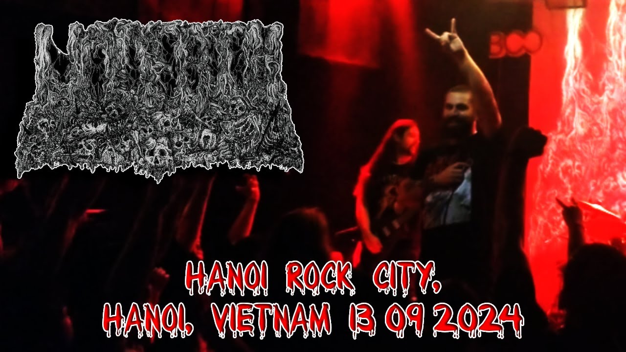 Undeath (US) - Live Hanoi Rock City, Hanoi, Vietnam 13/09/2024