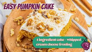 Easy Pumpkin Cake Recipe