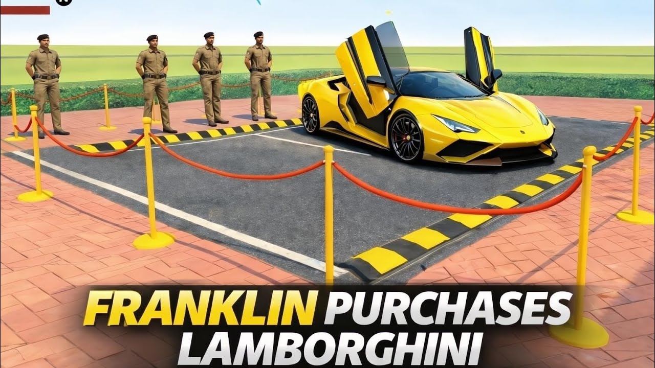 🚗 Franklin Purchases Modified Lamborghini 😱 | Indian Theft Aura Simulator Gameplay