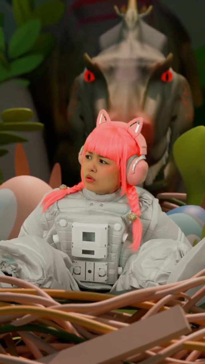 D Billions, WeeTwinz - Space Kitty (Lya-Lya) #shorts #db
