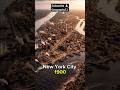 500year New York thought time Эволюция Нью-Йорка #geographytj #tajikistan #usa #ньюйорк #newyork