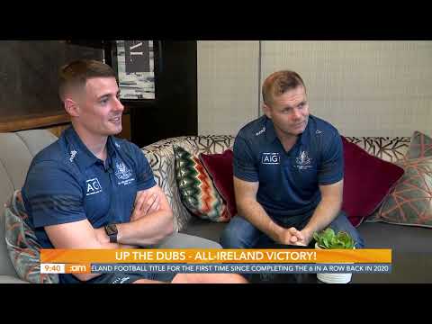 NEW: All Ireland Football Champions 2023 Dublin sit down for a morning chat about the final win!