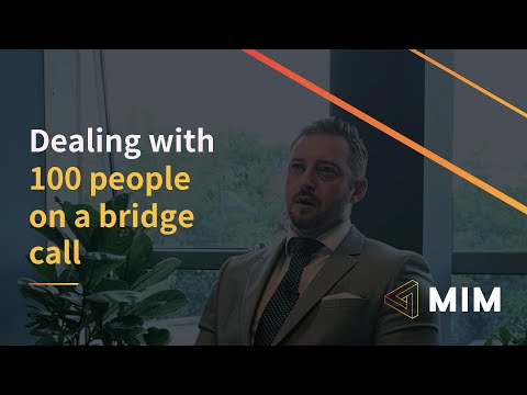 Dealing with100 people