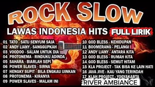 KOMPILASI LAGU TERBAIK ROCK SLOW INDONESIA 90AN + LIRIK | HENGKY SUPIT - ANDY LIANY - VOODOO - 2025