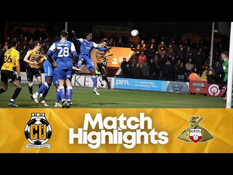 Cambridge Utd Doncaster Goals And Highlights