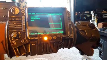 Functional Fallout Pipboy 3000 & Glove Prop