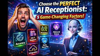 Choose the PERFECT AI Receptionist: 5 Game-Changing Factors!