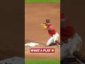 Brayan Rocchio with an UNREAL double play 😲