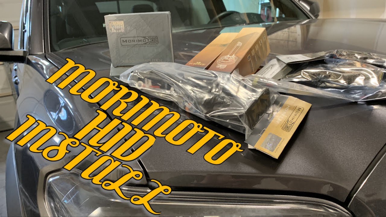 3rd gen 2018 Morimoto HID kit install YouTube