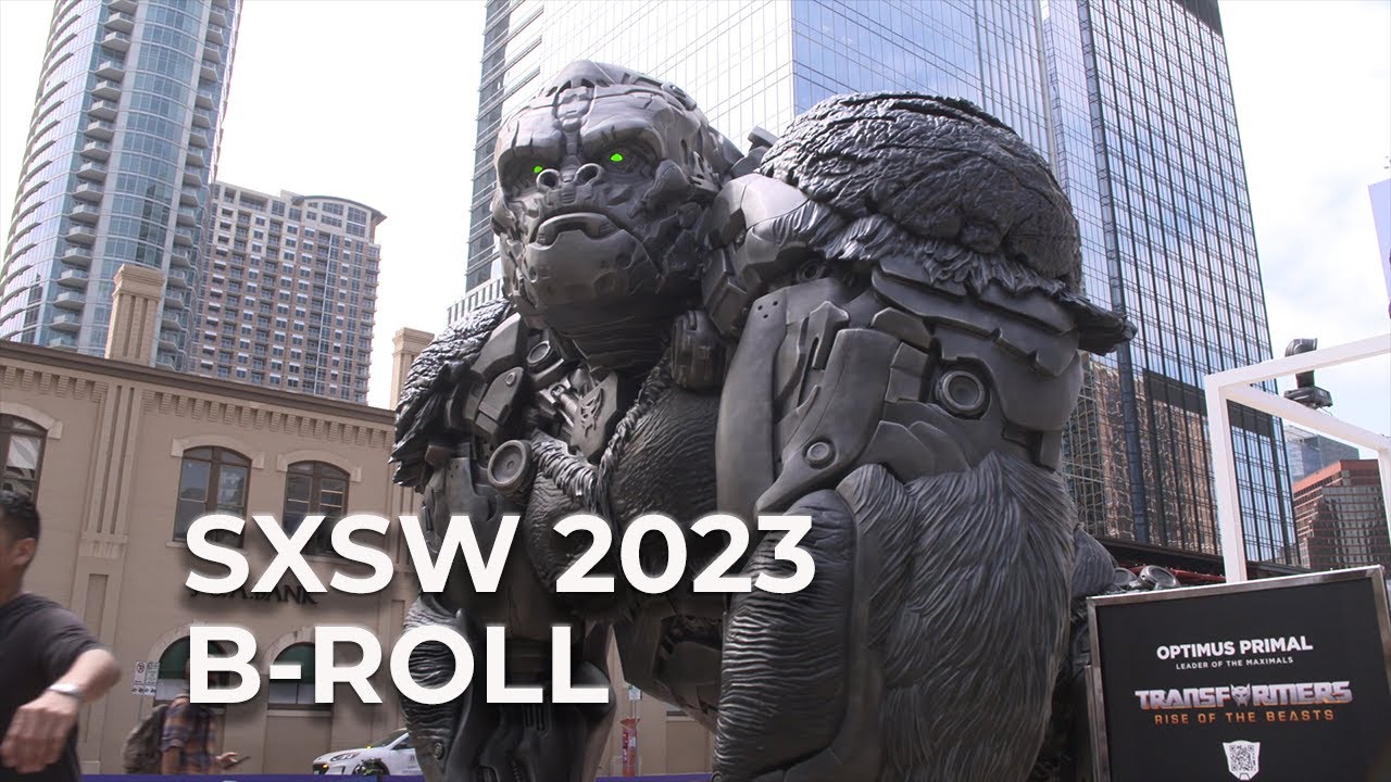 Transformers Rise of the Beast (2023) BROLL 'SXSW 2023' YouTube