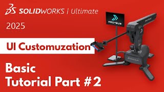 Famous SolidWorks 2025 Basic Tutorial - UI customization - Mass properties Profile