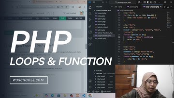 Belajar PHP Loops dan Functions | Step-by-Step Dari W3Schools
