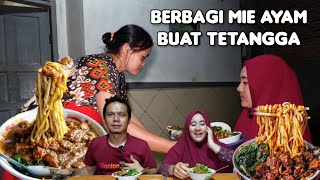 MASAK MIE AYAM LALU KITA BAGI KE TETANGGA