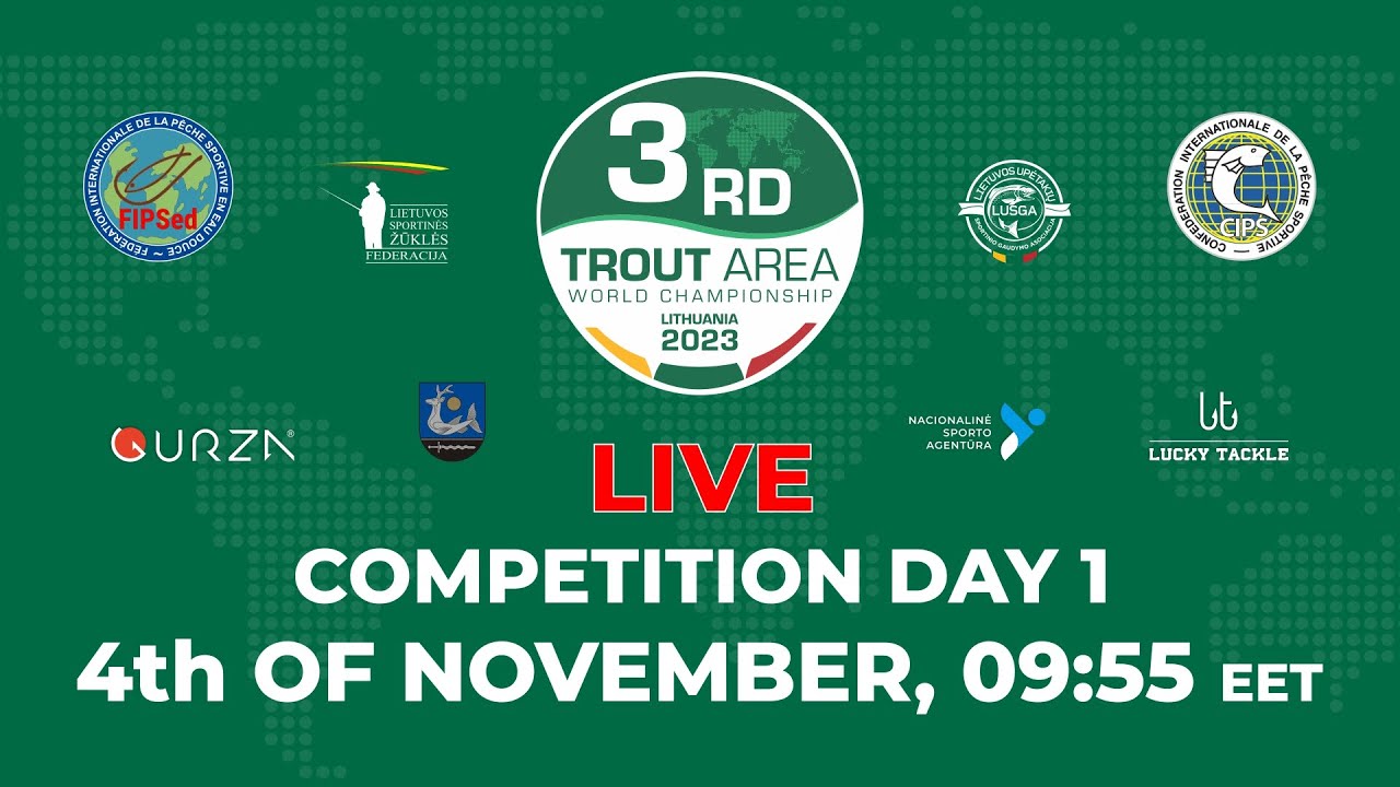 3rd Area Trout World Championship 2023 COMPETITION DAY 1