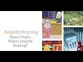 Amplify Reading Program Overview