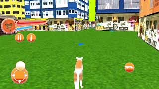 Cat Family Simulator: Stray Cute Kitty Game career mode level 2 gameplay (lazy dogs)