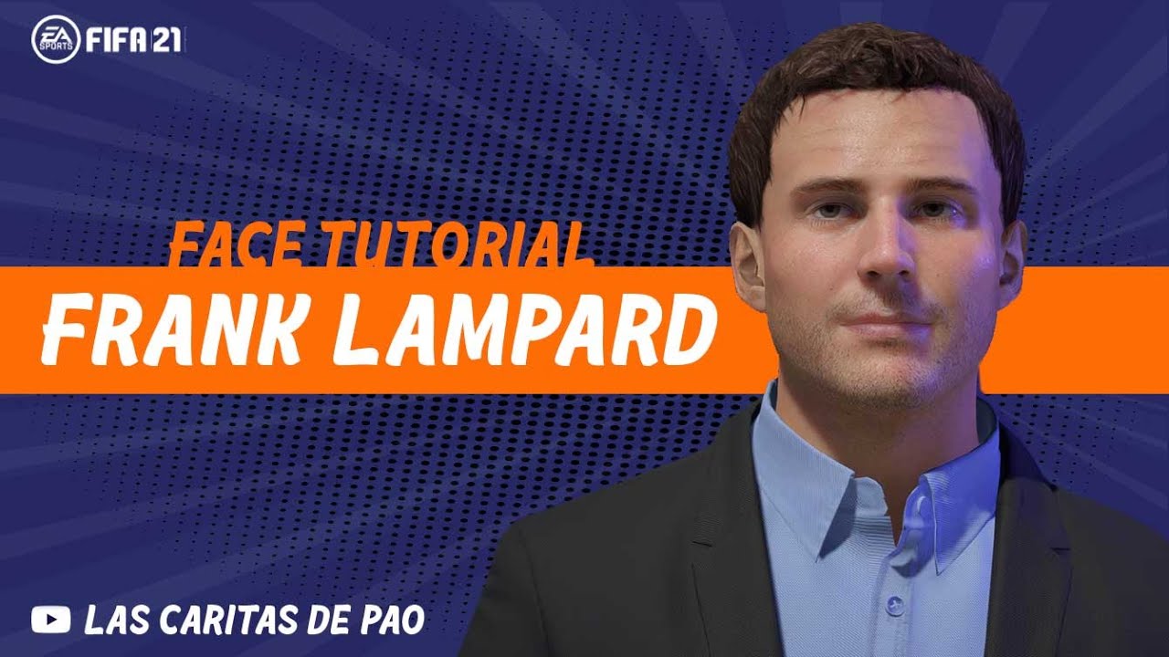 how to make Frank Lampard face FIFA 21 lookalike career mode | virtual pro | coach | manager