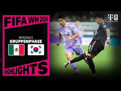 Mexiko - Südkorea | Highlights FIFA WM 2026 | MAGENTA TV — football highlights
