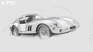 The next sketch from goodwood was one i slightly nervous about. iconic
250 gto is certainly of most beautiful cars - and thought could ...