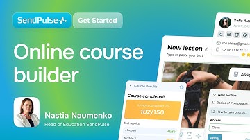 Online Course Builder (LMS): Explore SendPulse Demo